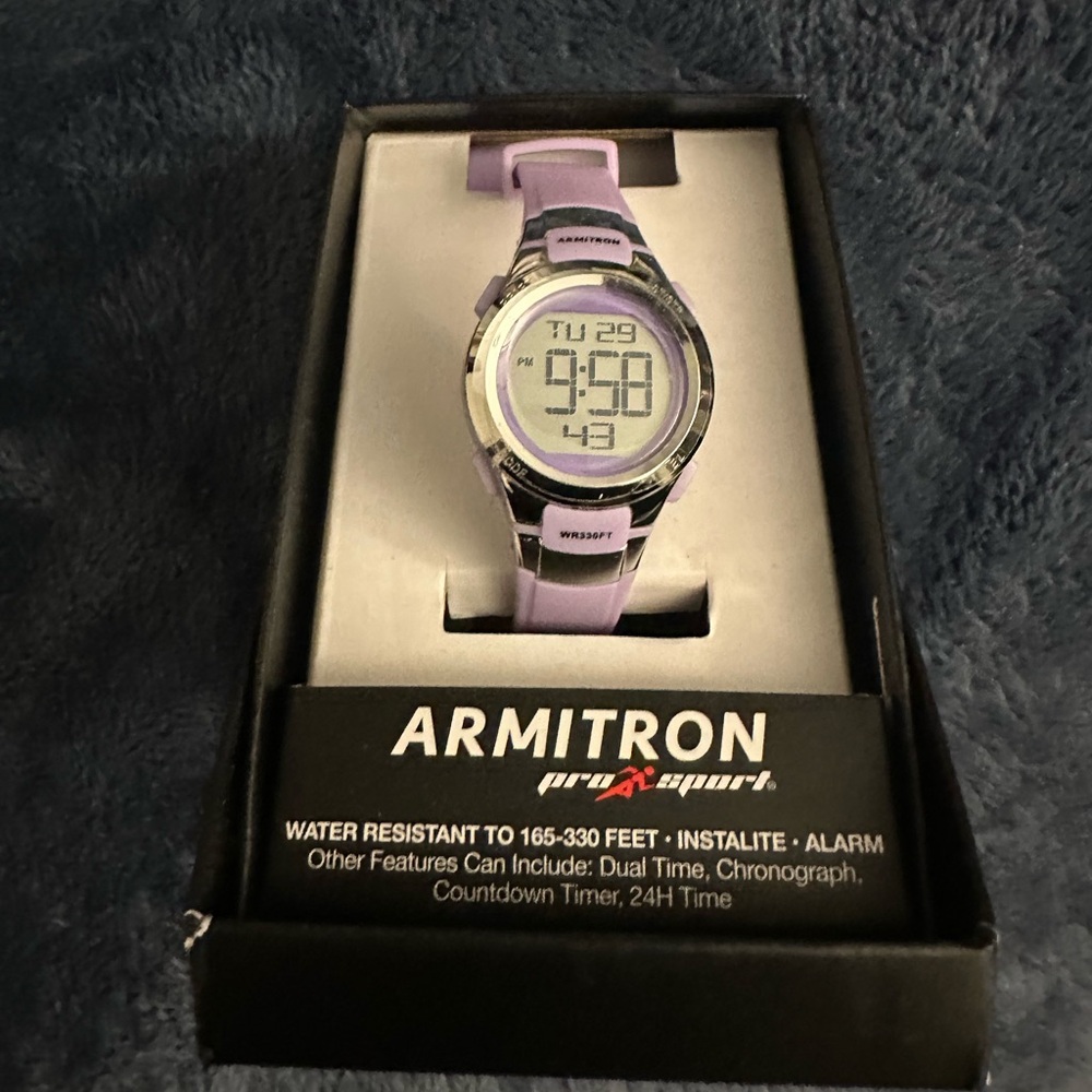 Armitron NWOT Watch in Purple